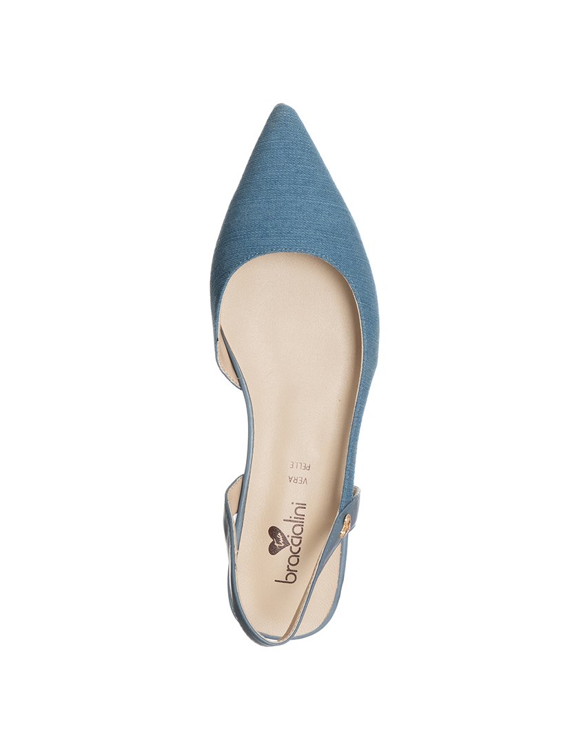 Sapatos Ballerina Senhora Azul