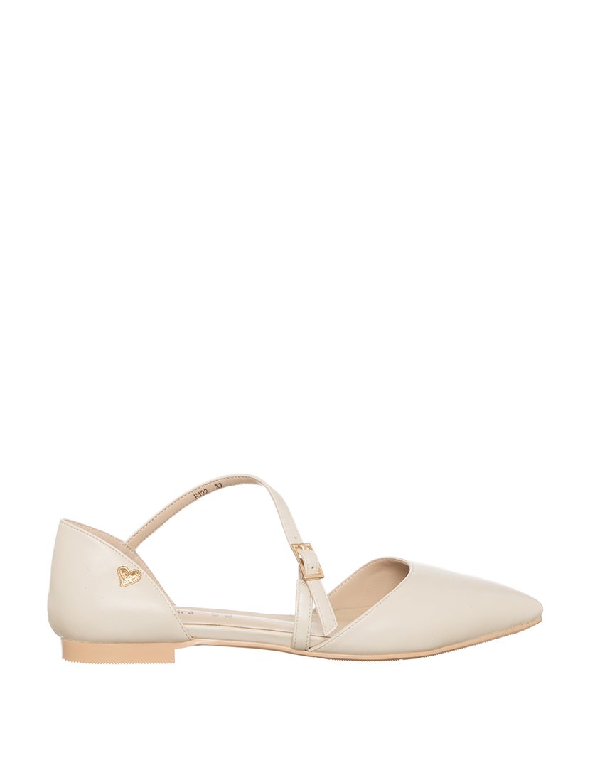 Sapatos Ballerina Senhora Bege
