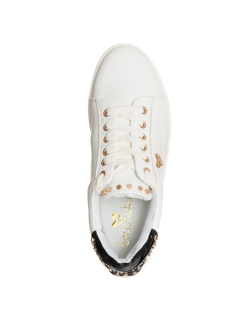 Ténis Senhora Branco e Preto