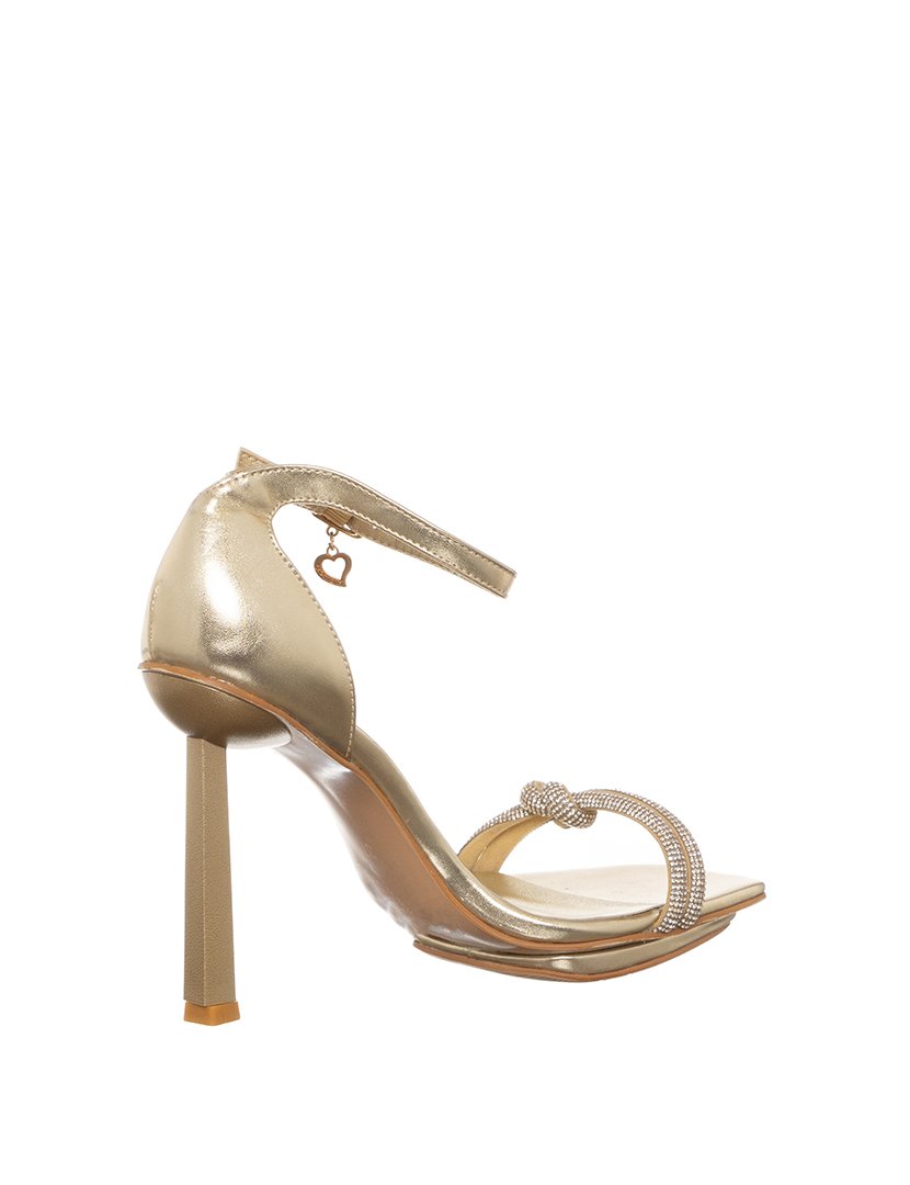 Sandálias com Salto Senhora Dourado