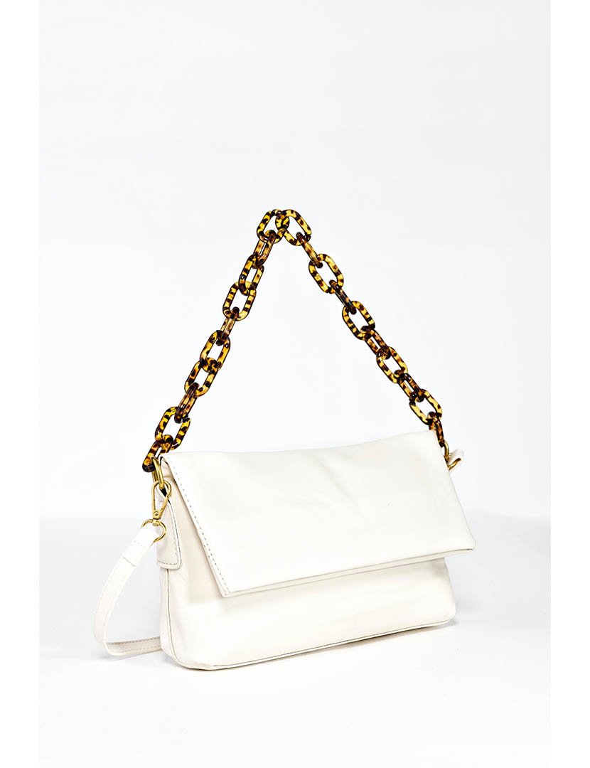 Mala de Ombro Branco