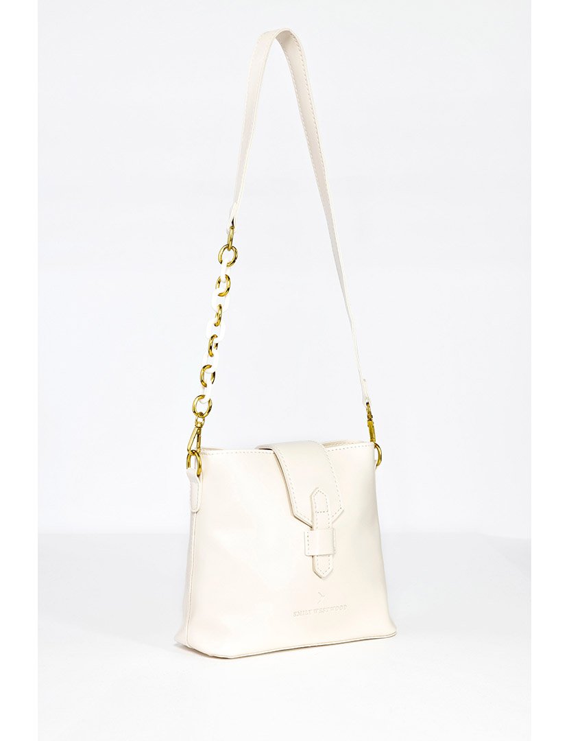 Mala de Ombro Branco