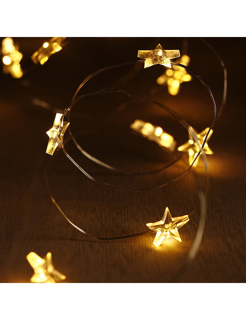 Guirlanda de Luzes, 20 lâmpadas LED internas