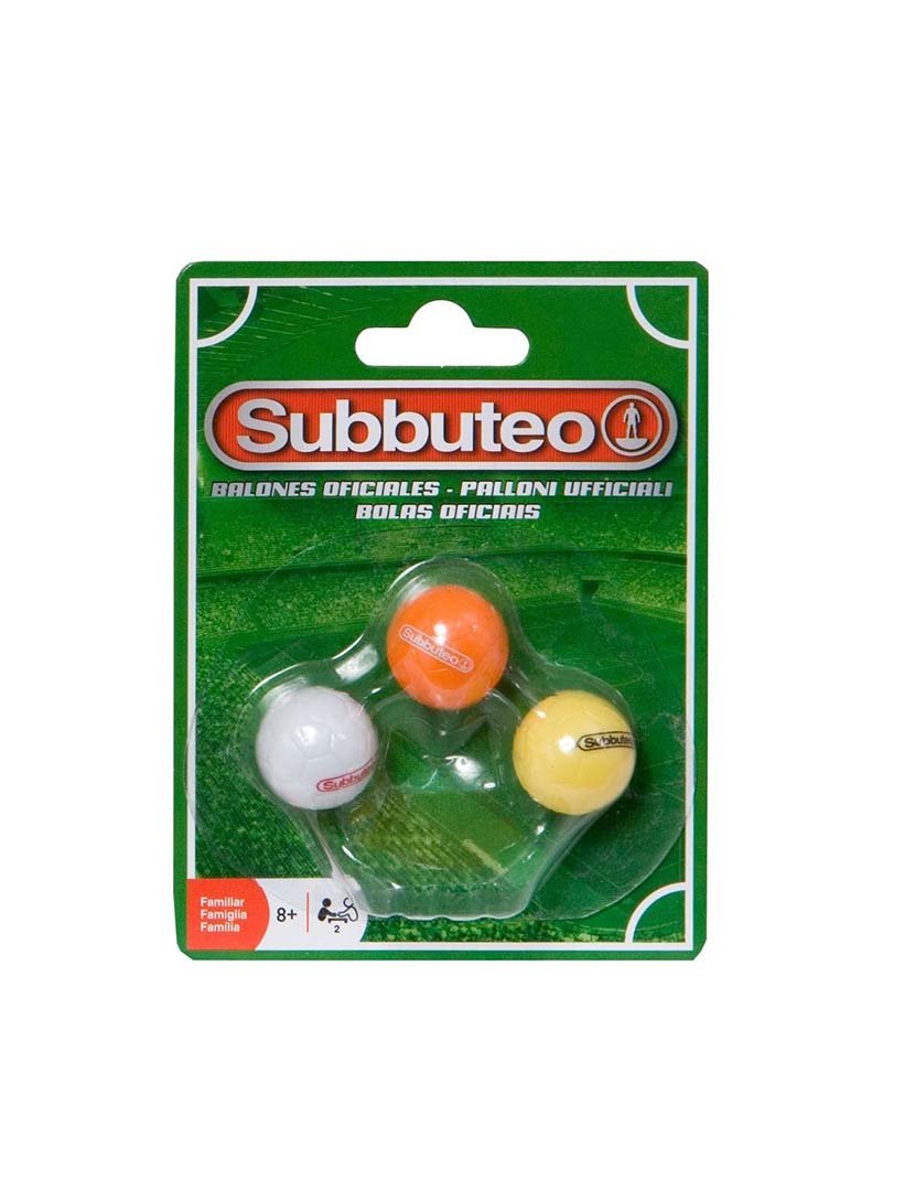 Subbuteo Conj. 3 Bolas Oficiais 