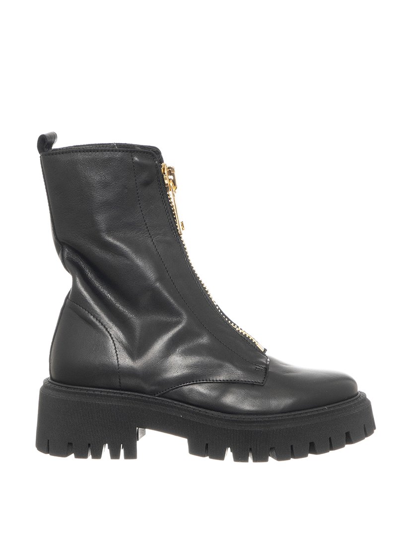 Botas Senhora Preto e Dourado