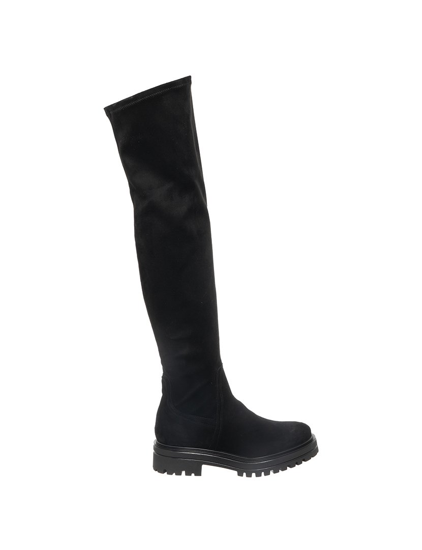 Botas Cano Alto Senhora Preto