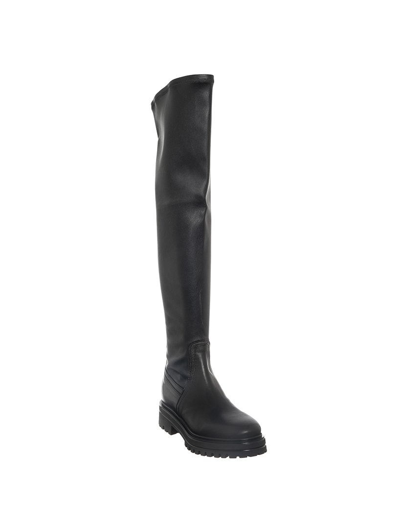 Botas Cano Alto Senhora Preto