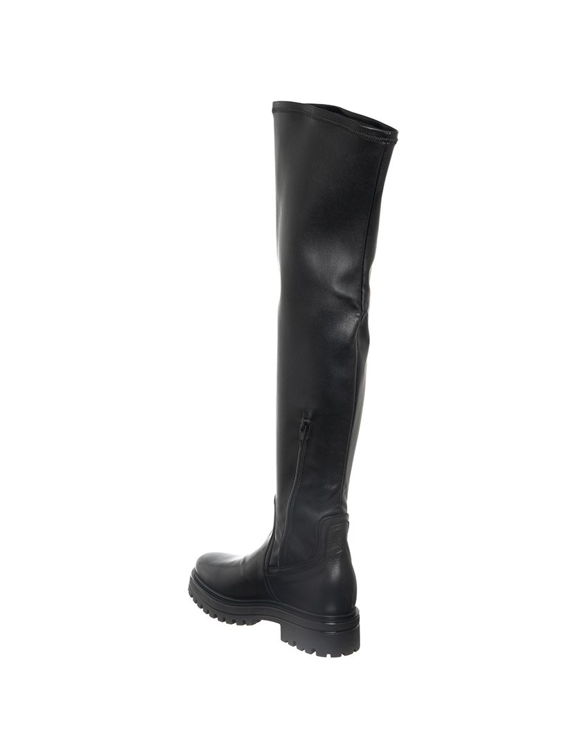 Botas Cano Alto Senhora Preto
