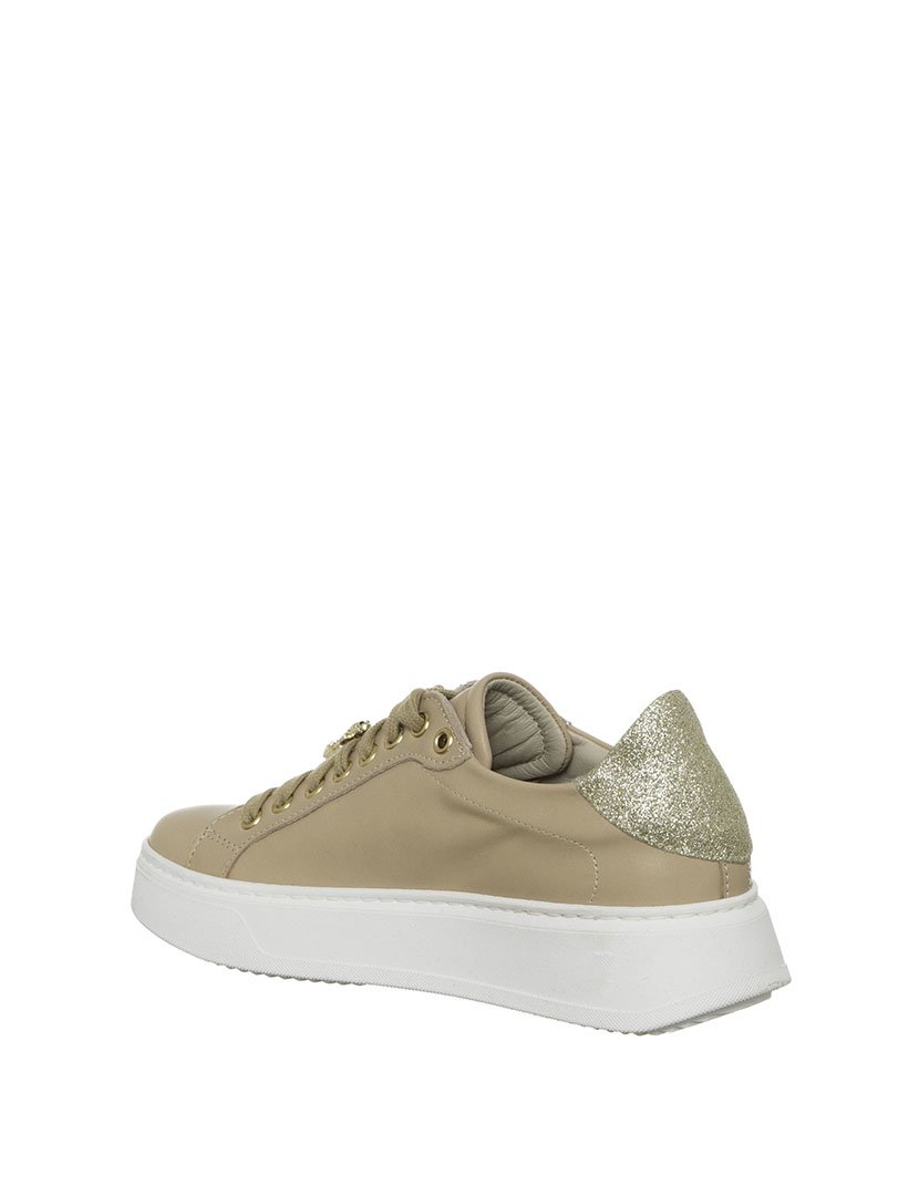 Ténis Senhora Rosa e Dourado