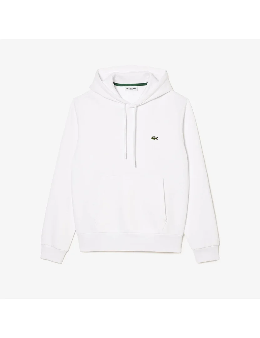 Sweatshirt com capuz Fleece Branco