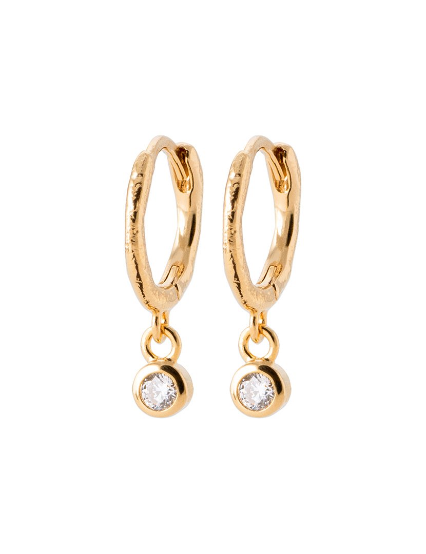 Brincos Dourados Atelier Précieux