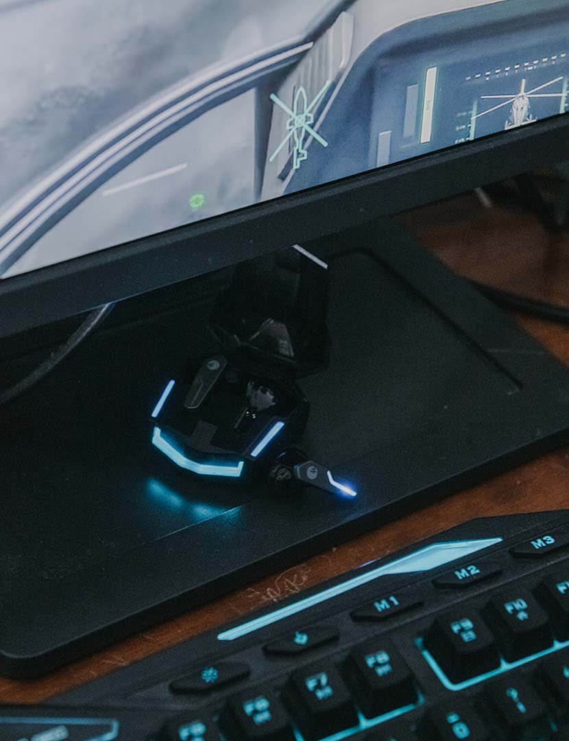 Earphones Gaming M20 Preto Mate