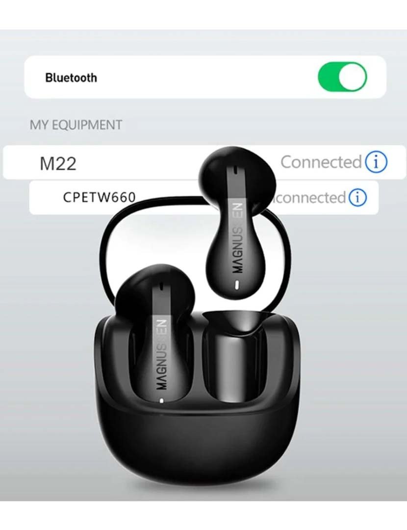 Earphones M22 Preto
