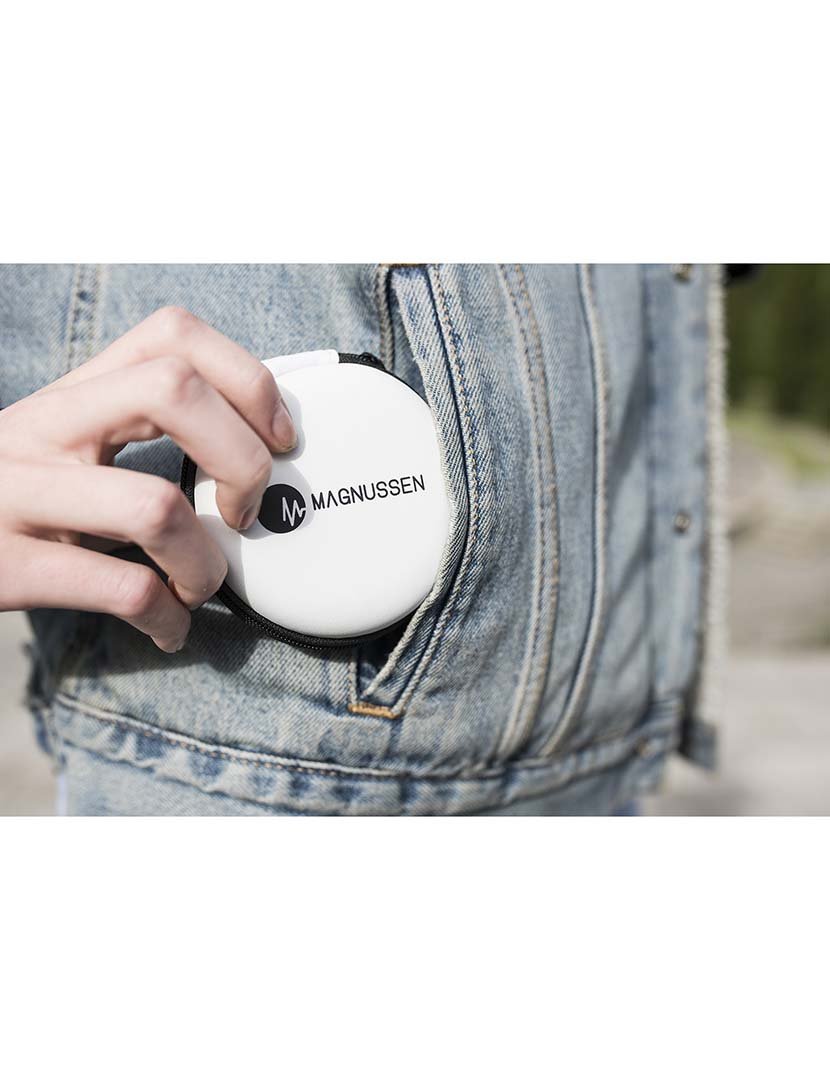 Earphones M6 Rosa Dourado