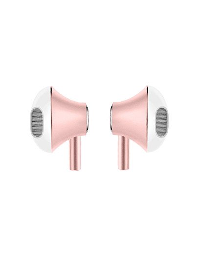 Earphones M6 Rosa Dourado