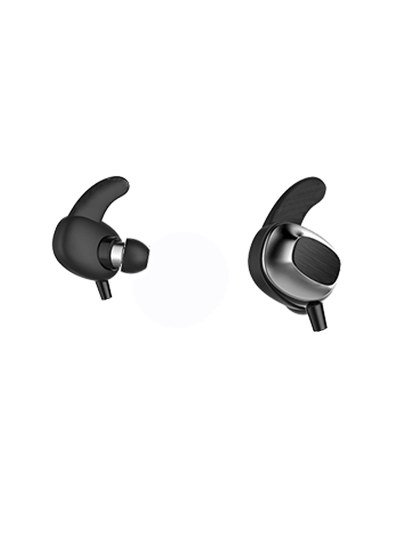 Earphones M4 Preto/Prateado