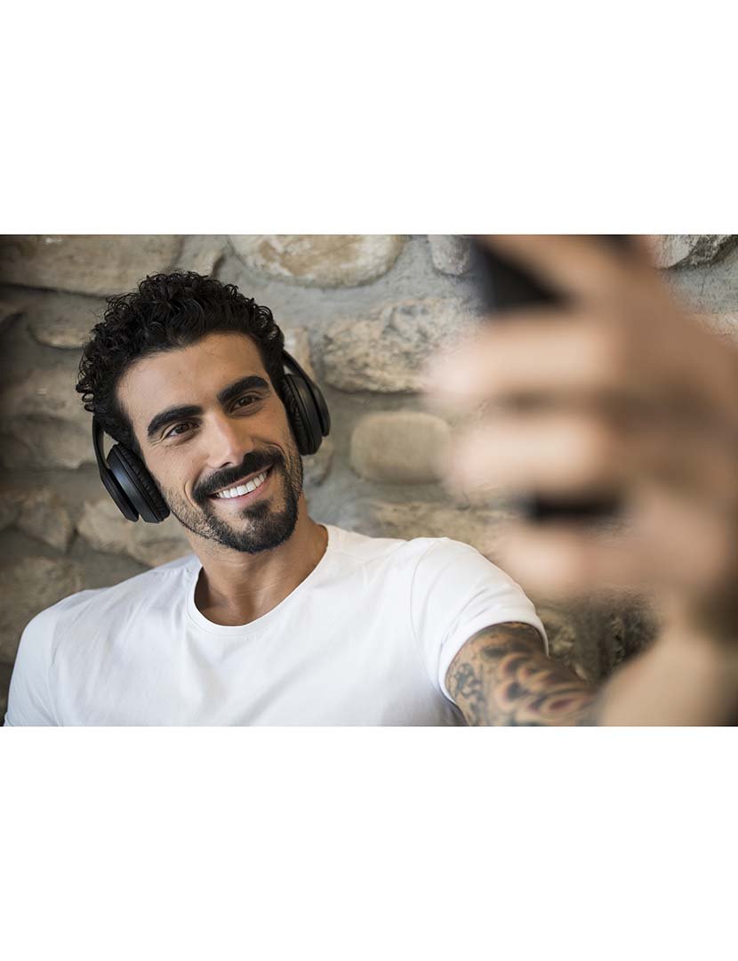 Headphones H1 Preto Mate