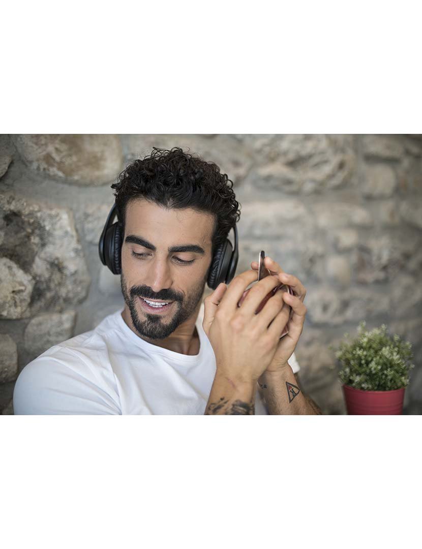 Headphones H1 Preto Mate