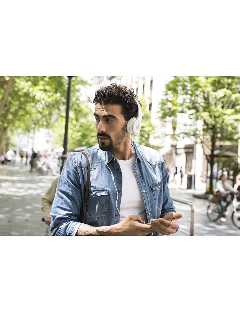 Headphones H1 Preto Brilhante