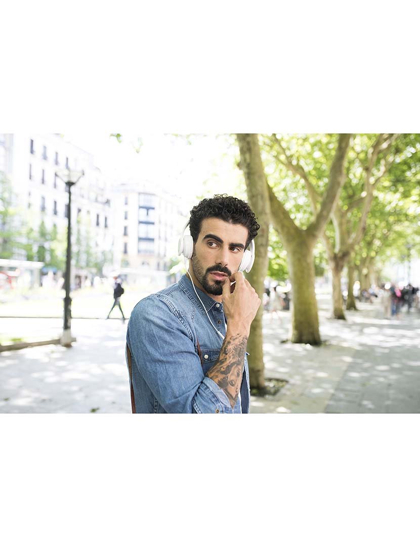 Headphones H1 Preto Brilhante