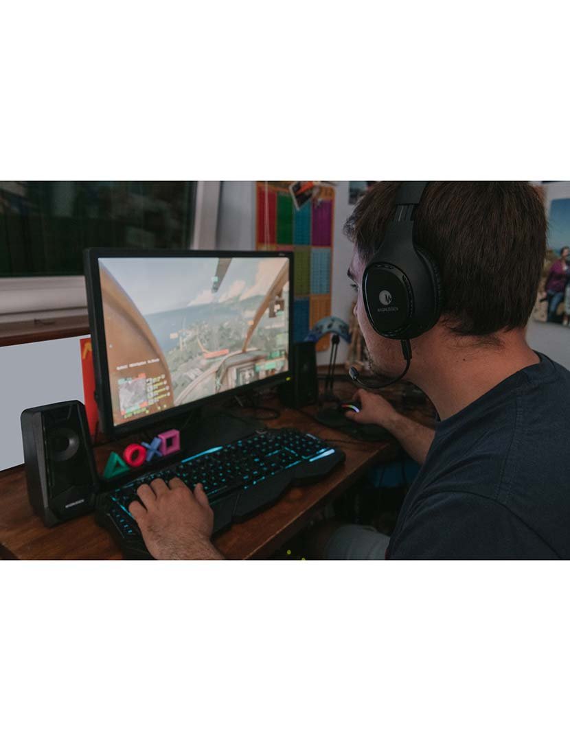 Headphones Gaming H5 Preto Mate