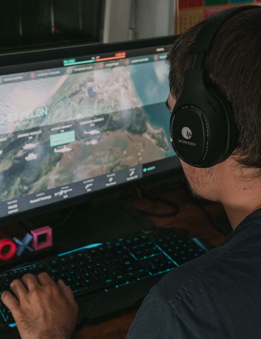 Headphones Gaming H5 Preto Mate