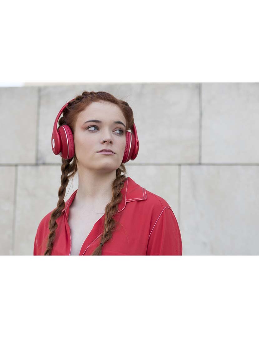 Headphones H1 Vermelho Mate