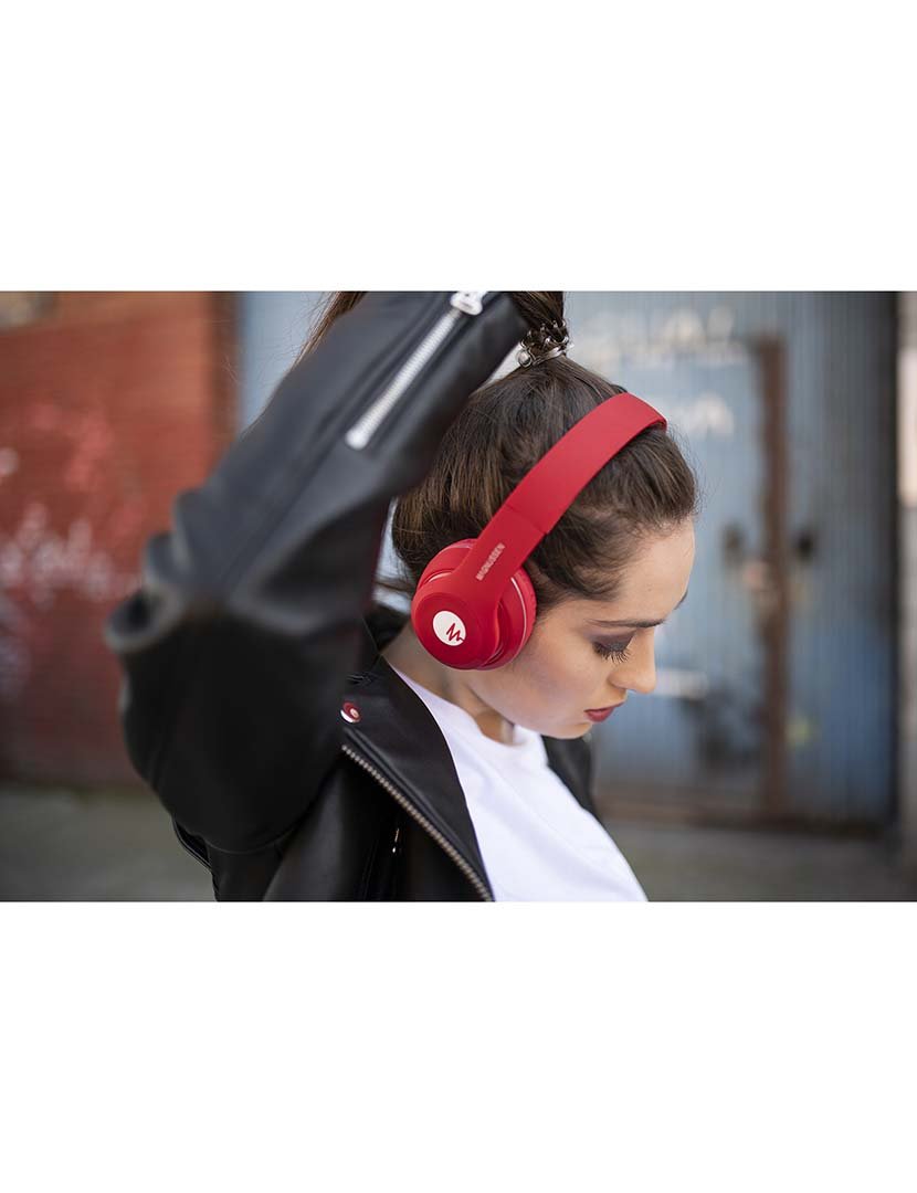 Headphones H1 Vermelho Mate