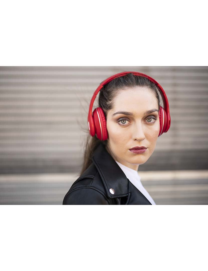 Headphones H1 Vermelho Mate