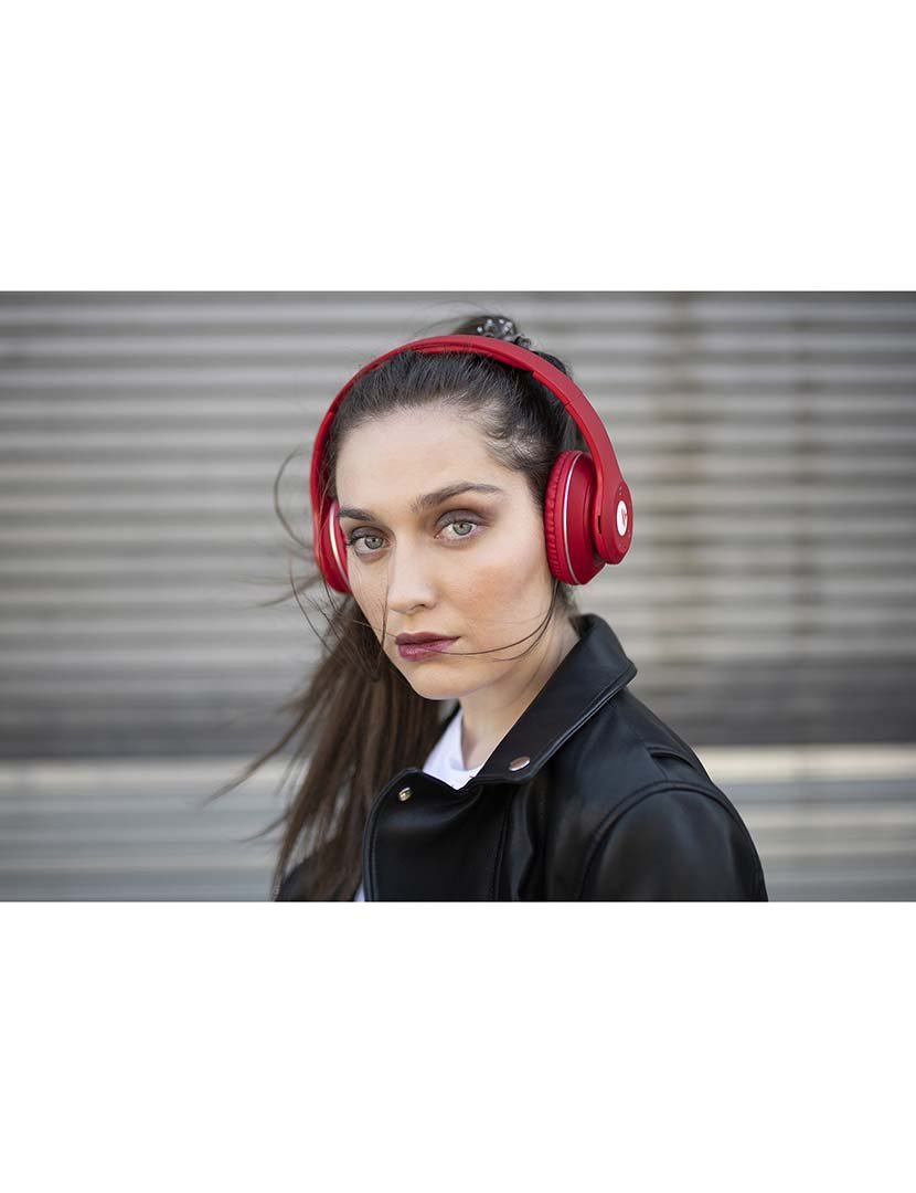 Headphones H1 Vermelho Mate