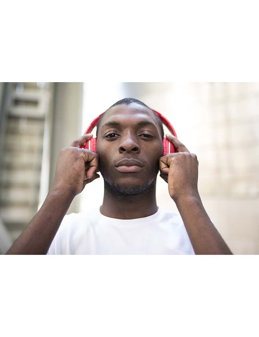 Headphones H1 Vermelho Mate