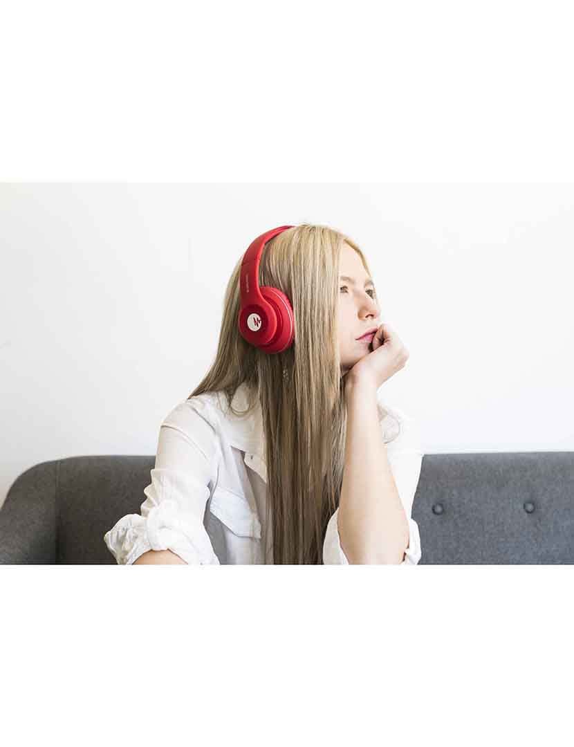 Headphones H1 Vermelho Mate