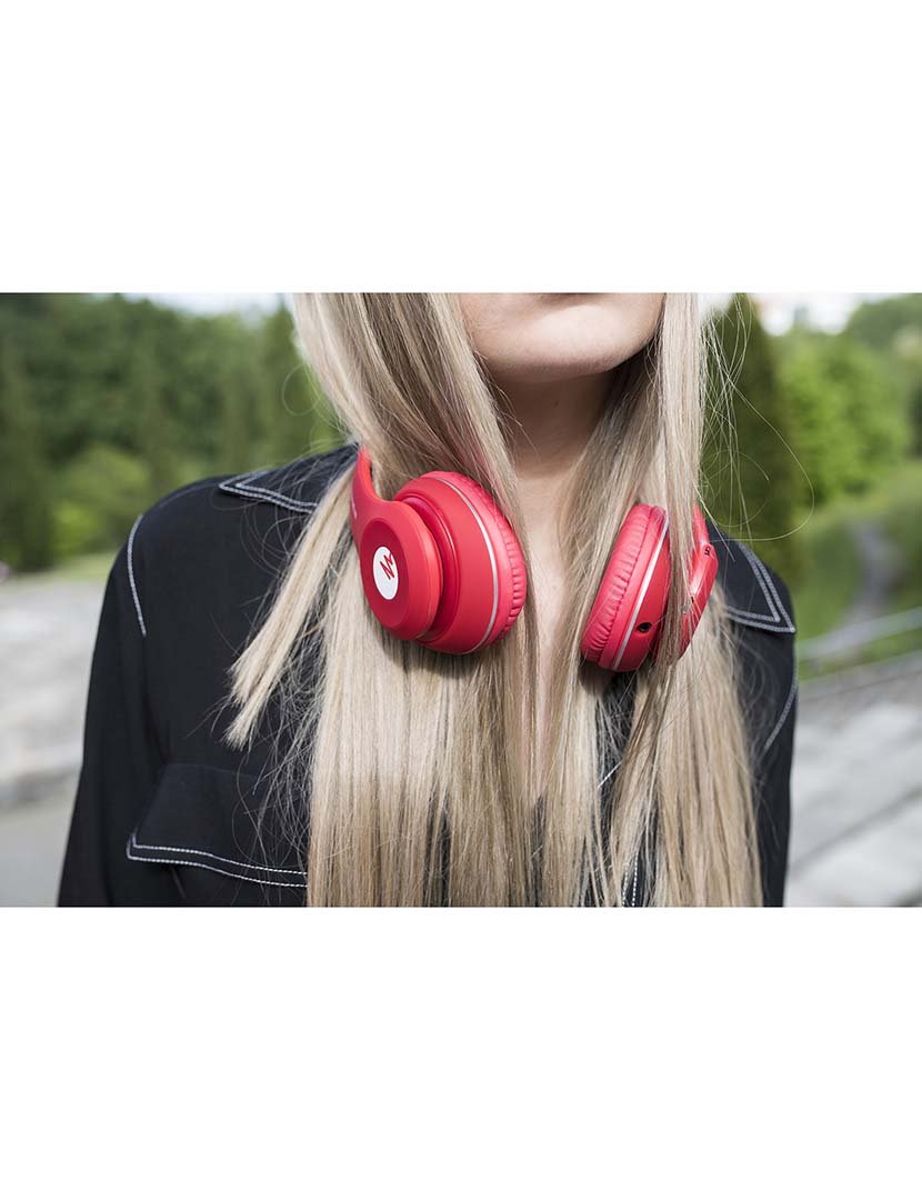 Headphones H1 Vermelho Mate