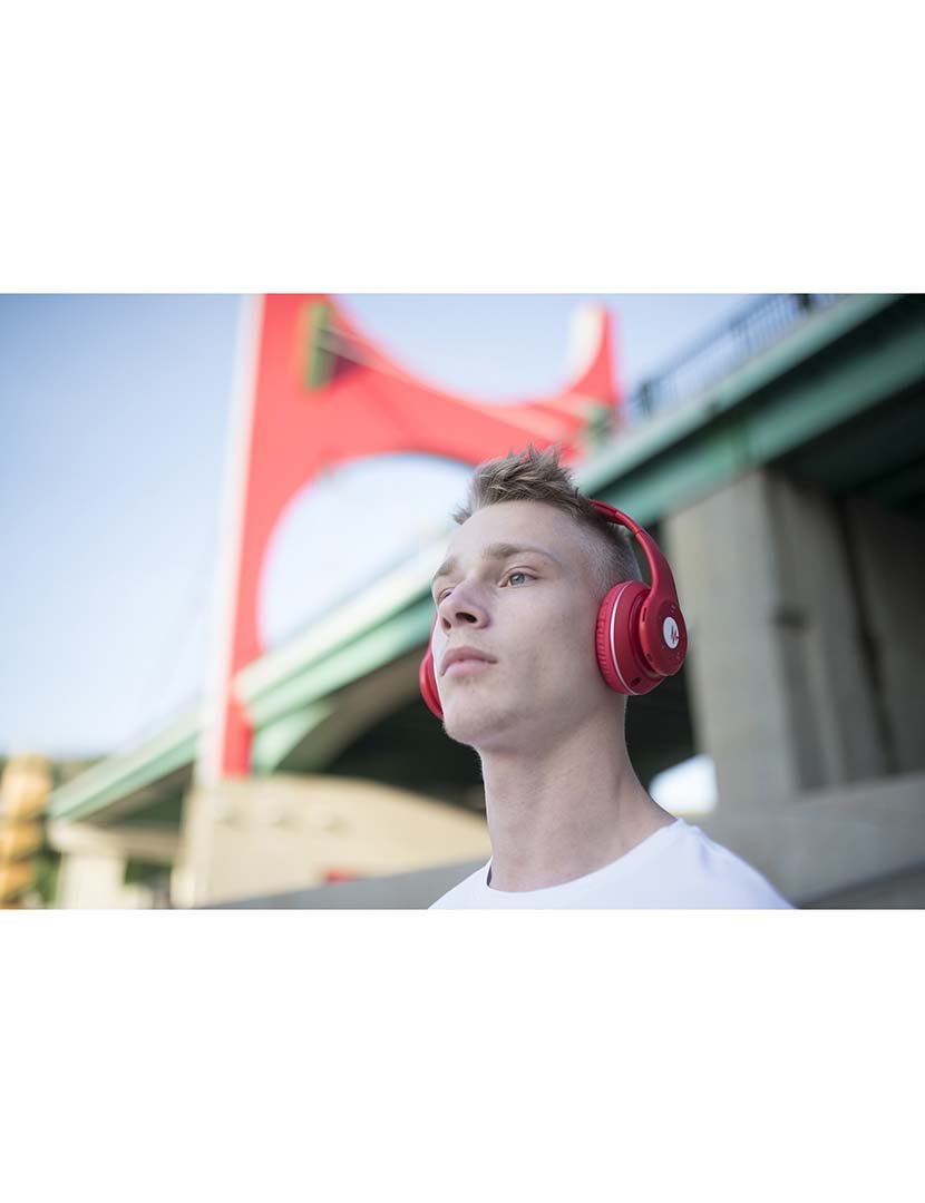 Headphones H1 Vermelho Mate