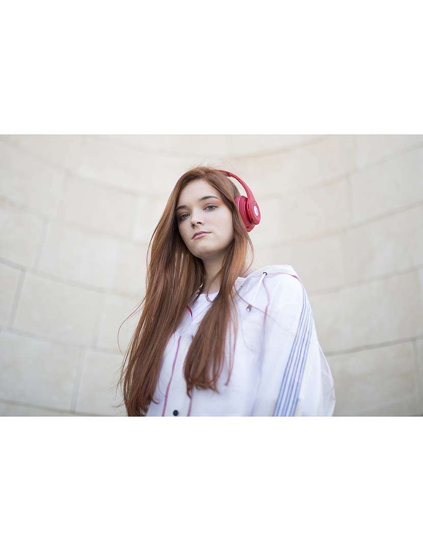 Headphones H1 Vermelho Mate