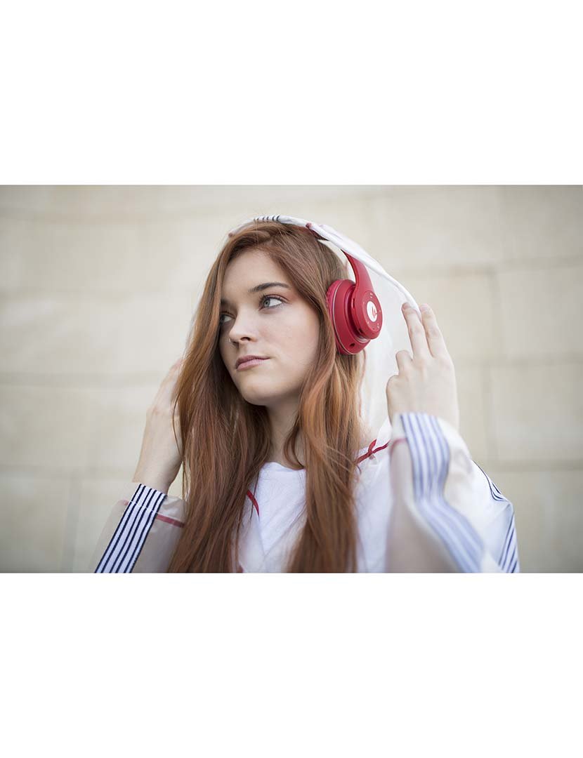 Headphones H1 Vermelho Mate