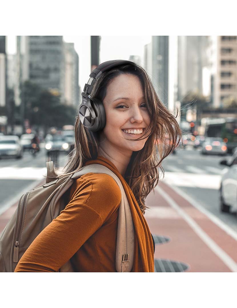 Headphones H6 Preto Brilhante