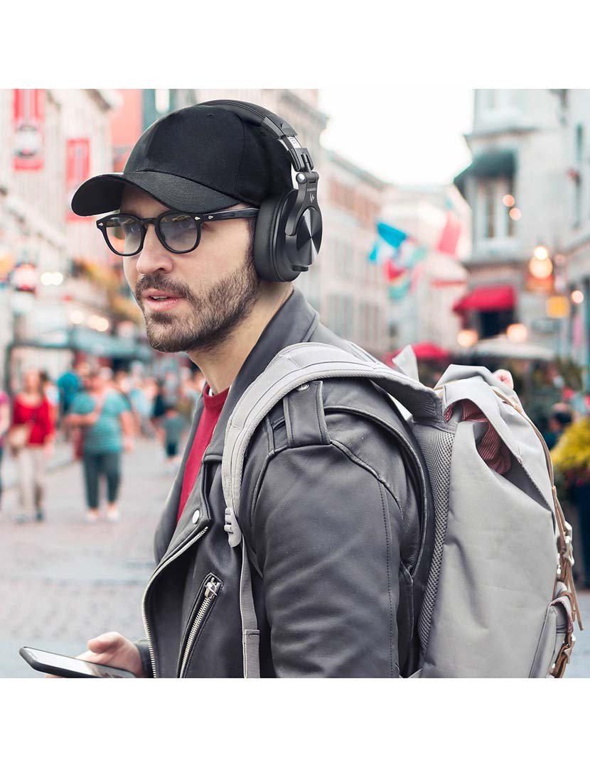 Headphones H6 Preto Brilhante