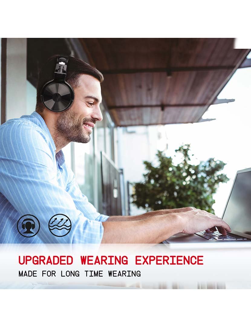 Headphones H7 Preto Brilhante