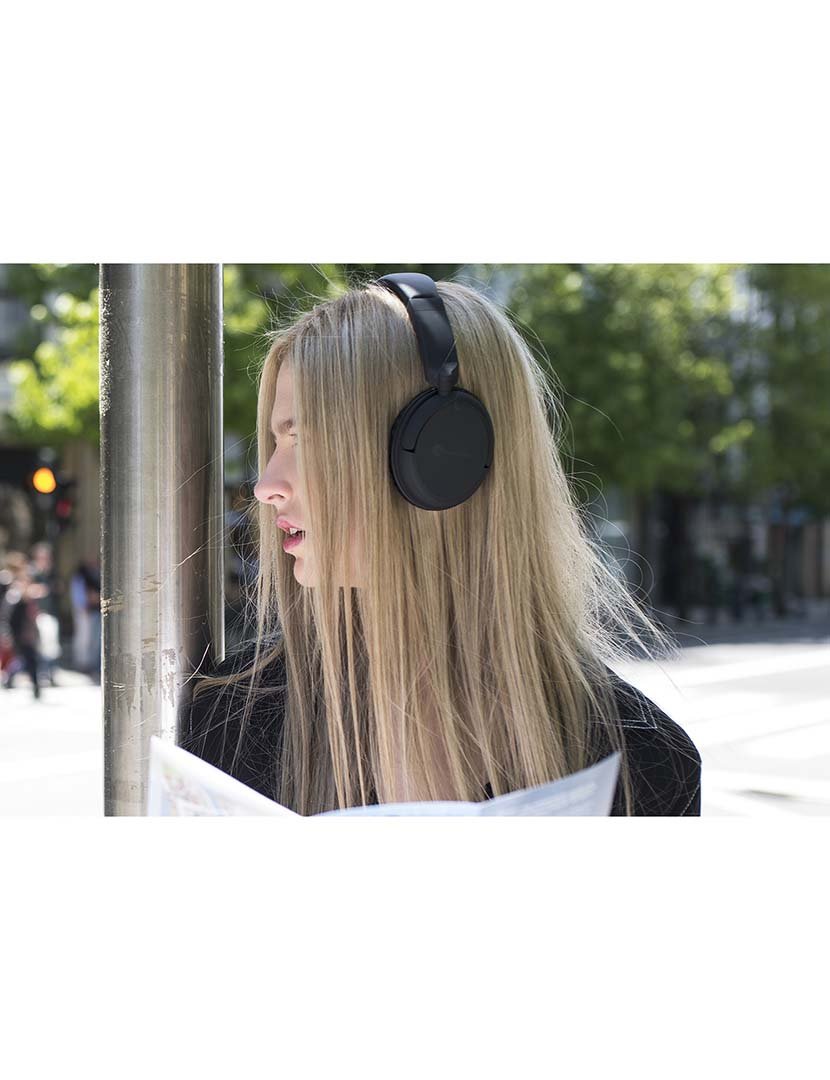 Headphones H3 Cinzento Ferro