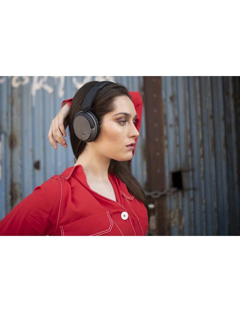 Headphones H3 Cinzento Ferro