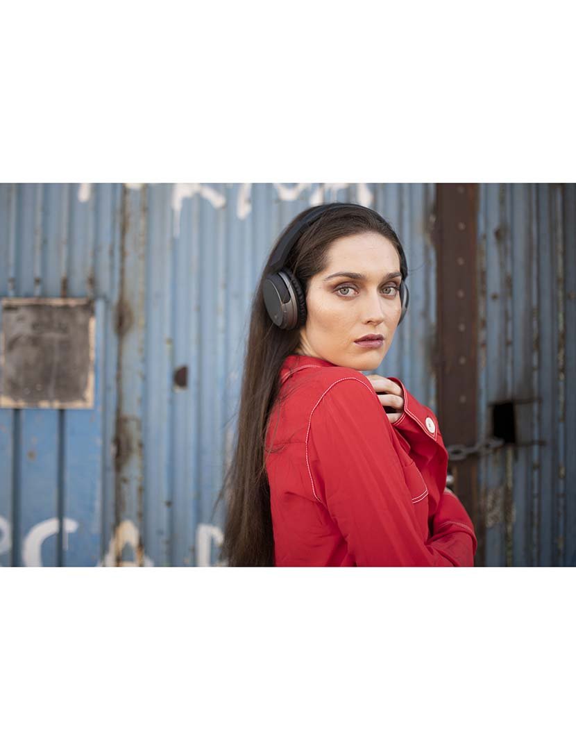 Headphones H3 Cinzento Ferro