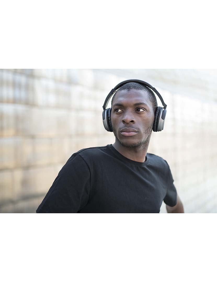 Headphones H3 Cinzento Ferro