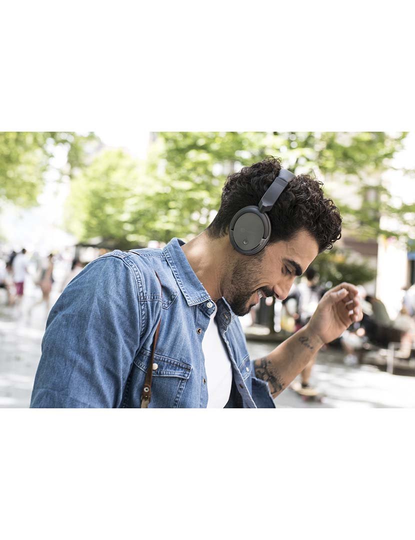 Headphones H3 Cinzento Ferro