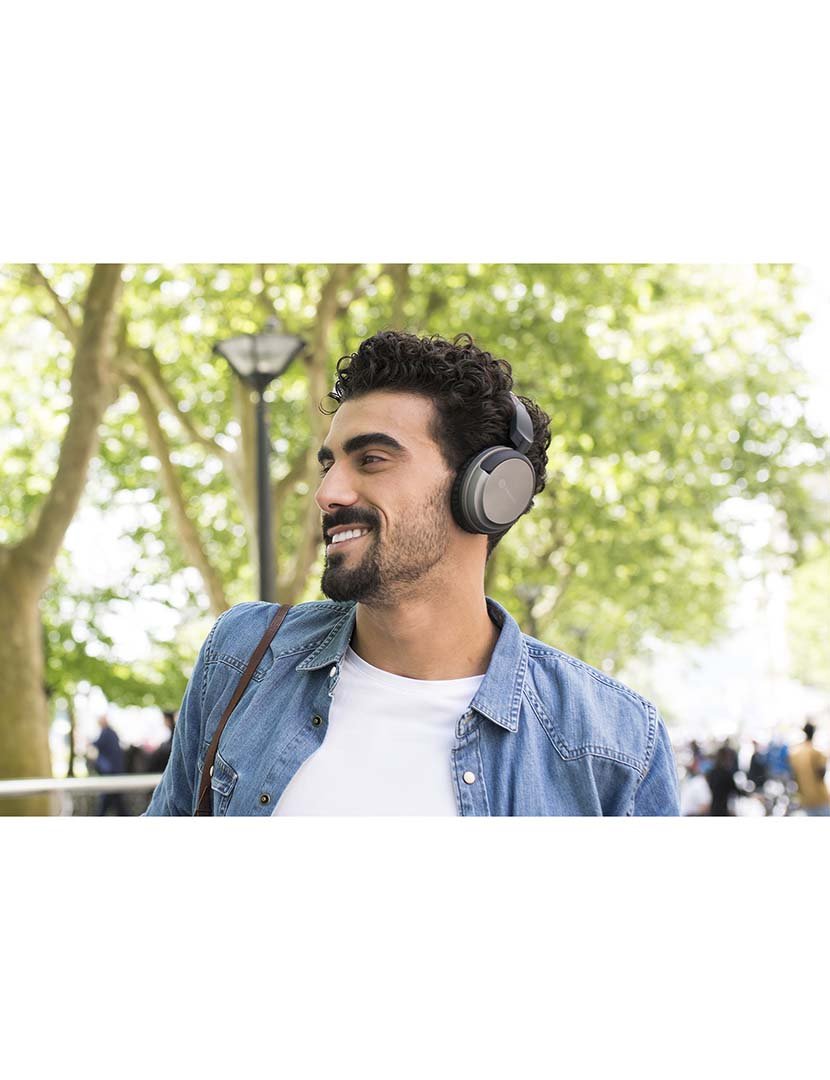 Headphones H3 Cinzento Ferro