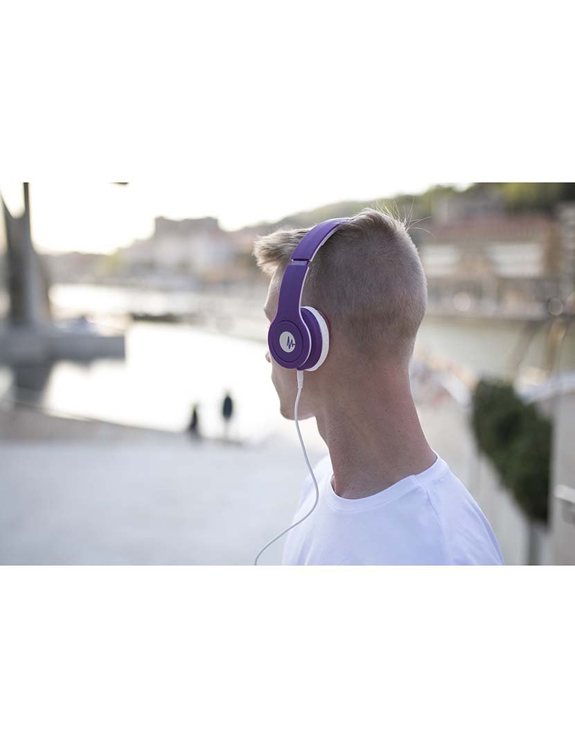 Headphones W1 Roxo Mate