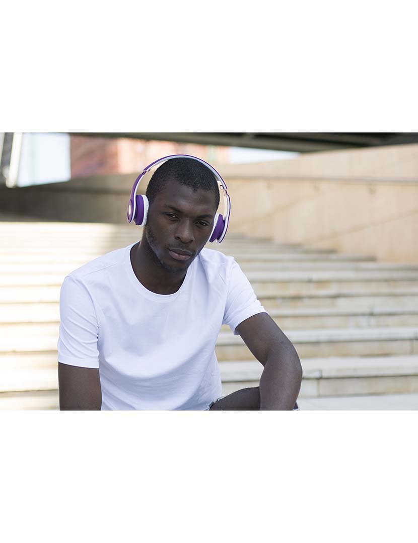 Headphones W1 Roxo Mate