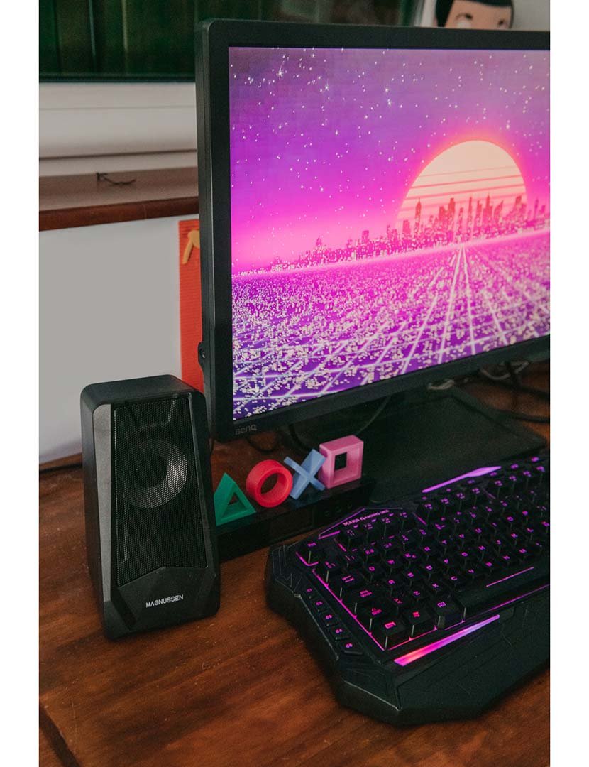 Coluna Gaming G9 Preto