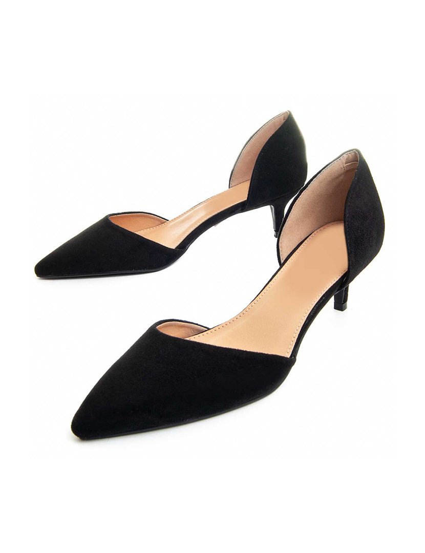 Ladies Black High Heel Shoes