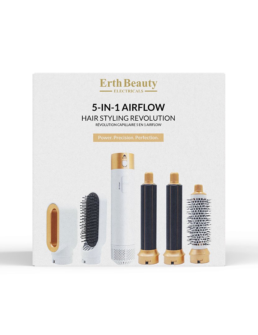 Revolução de Estilo de Cabelo de Fluxo de Ar 5 em 1